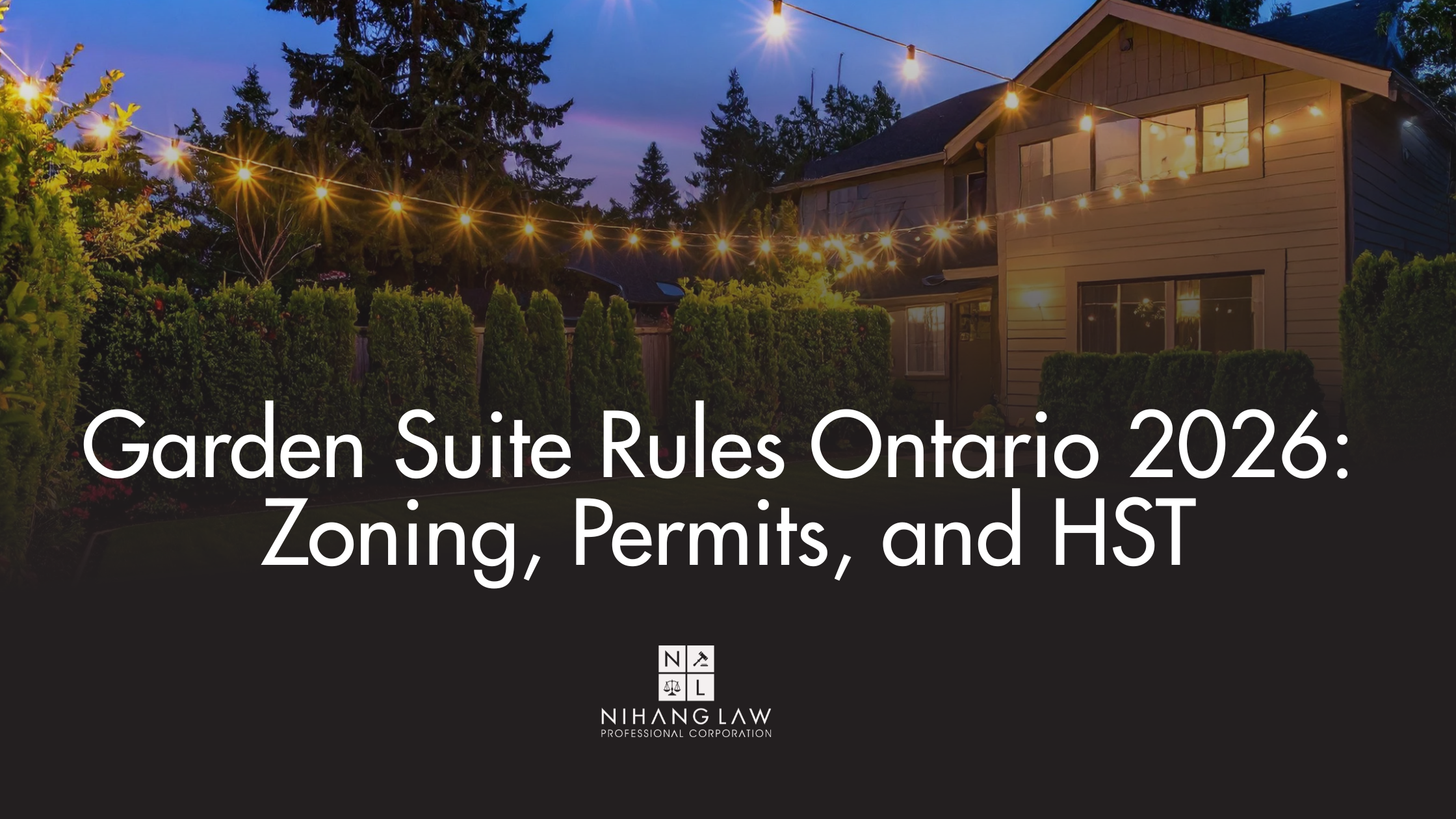 Garden Suite Rules Ontario 2026: Zoning, Permits & HST Garden Suite Rules Ontario 2026: Zoning, Permits & HST