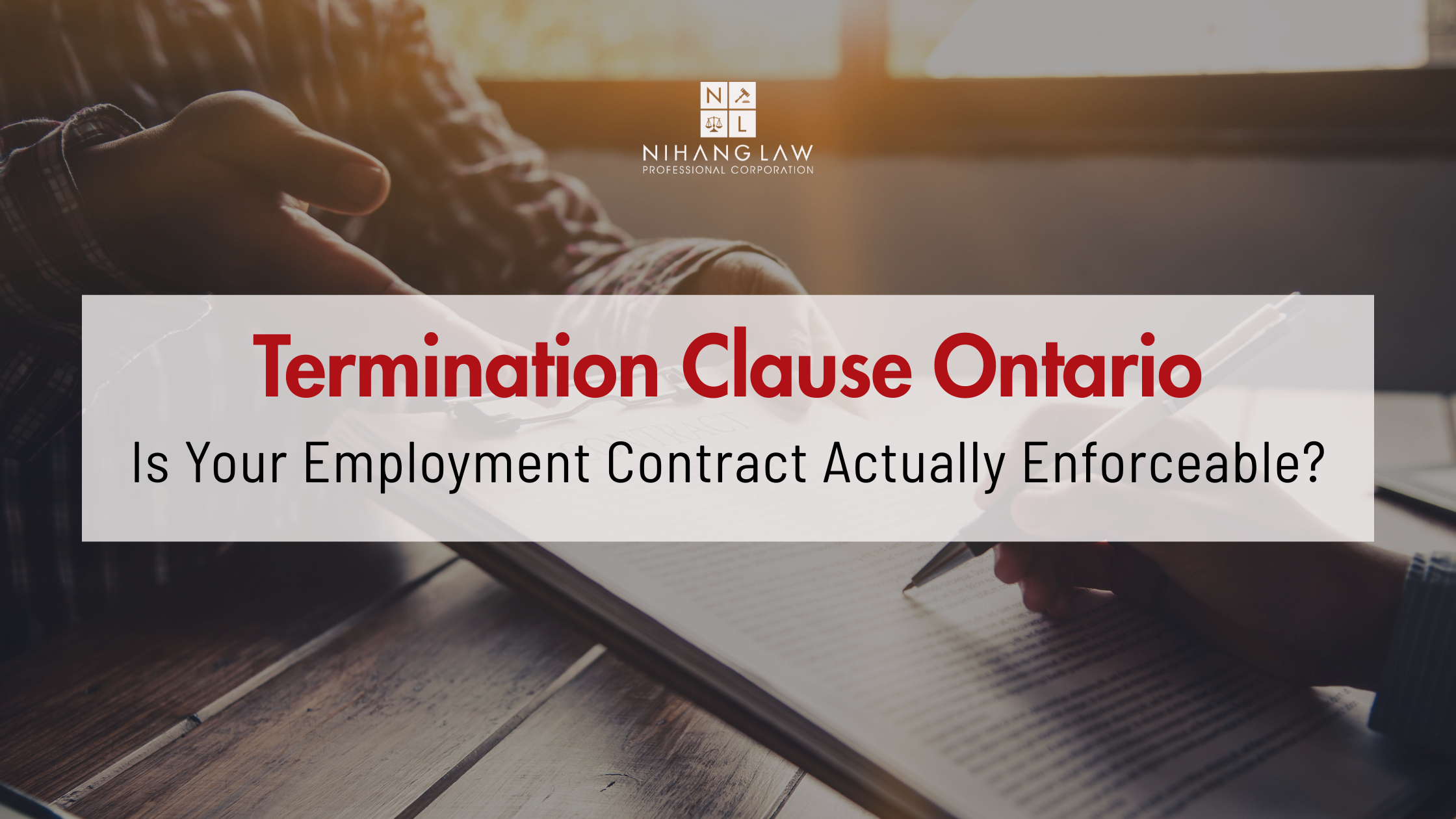 Termination Clause in Ontario