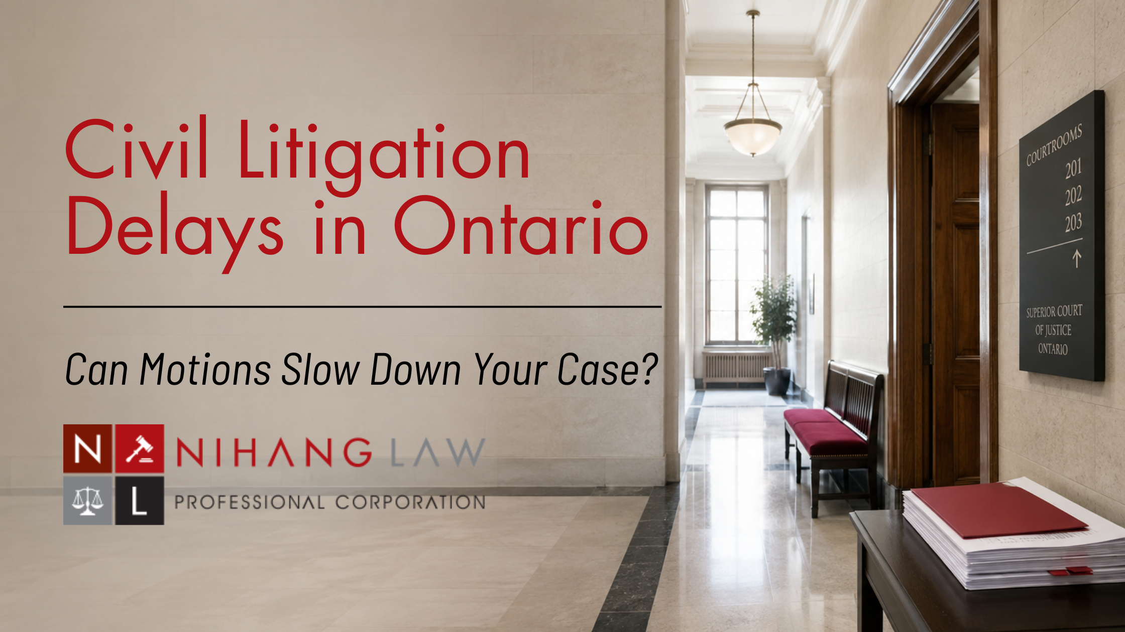 Civil Litigation Delays in Ontario
