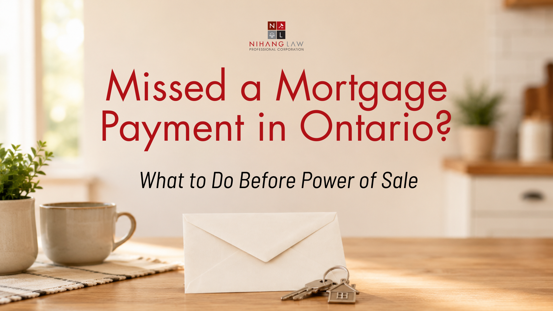 Missed a Mortgage Payment in Ontario