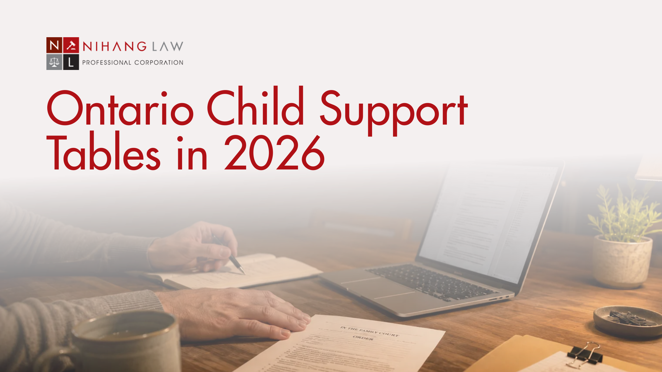 Ontario Child Support Tables in 2026