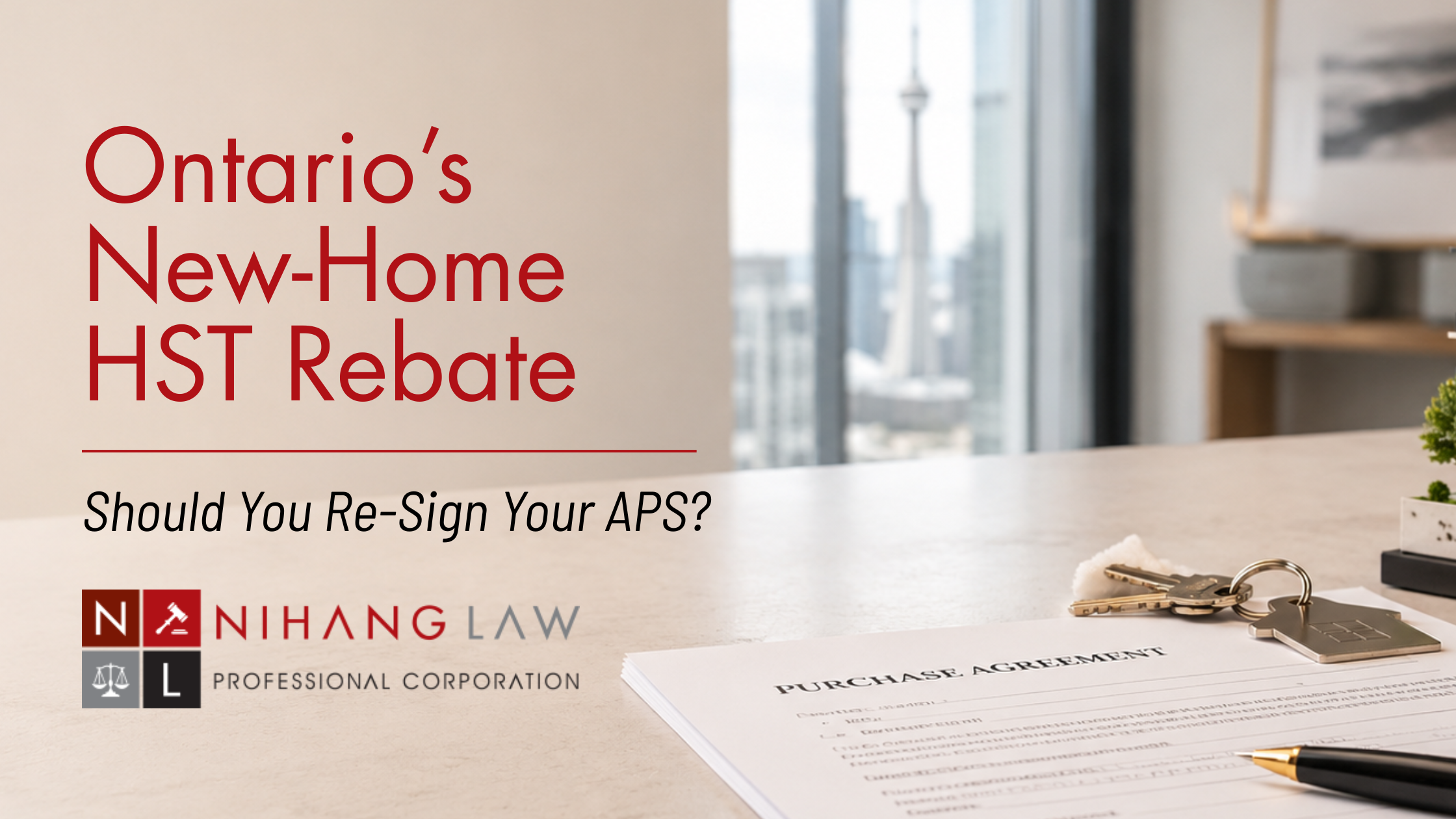 Ontario’s New-Home HST Rebate