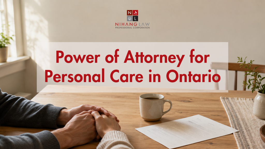 Power of Attorney for Personal Care in Ontario: Who Decides Your Medical Care If You Cannot