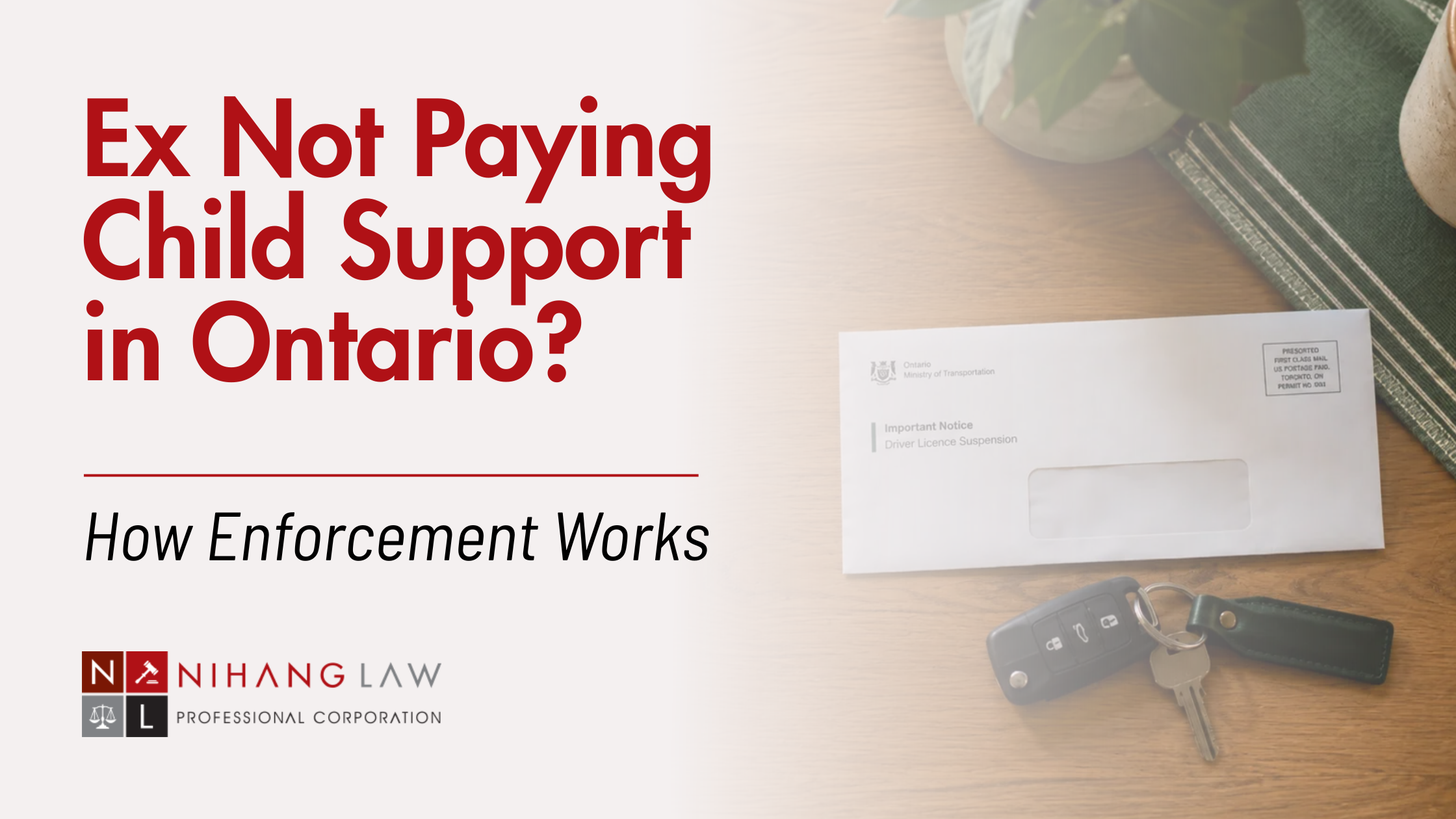 Ex Not Paying Child Support in Ontario