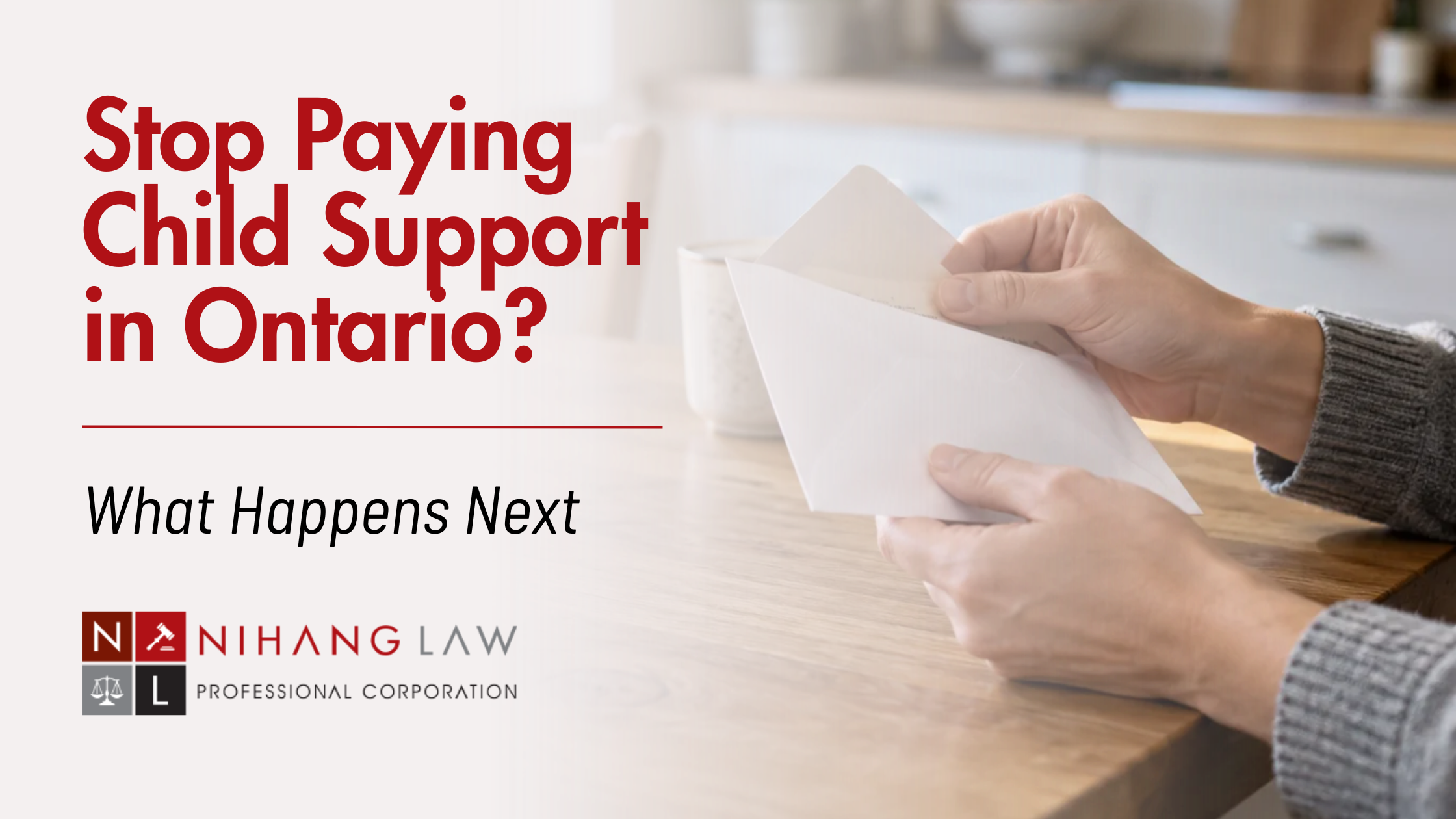 Stop Paying Child Support in Ontario? What Happens Next Stop Paying Child Support in Ontario? What Happens Next